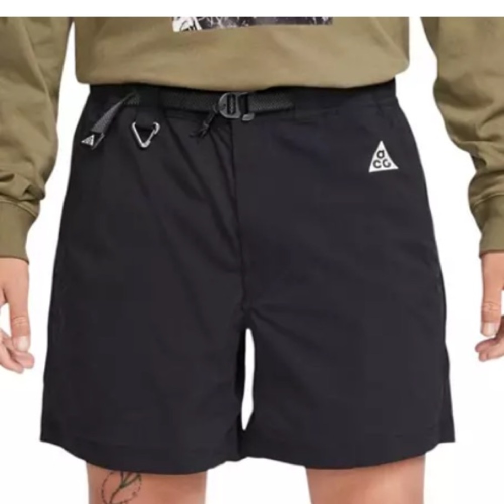 Nike Men's ACG Black Utility Hike Shorts